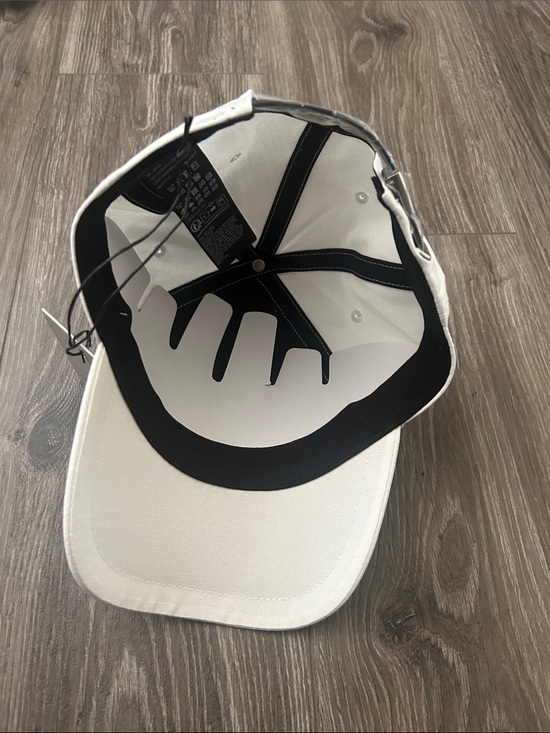 AllSaints Cream Logo Baseball Cap main image 5